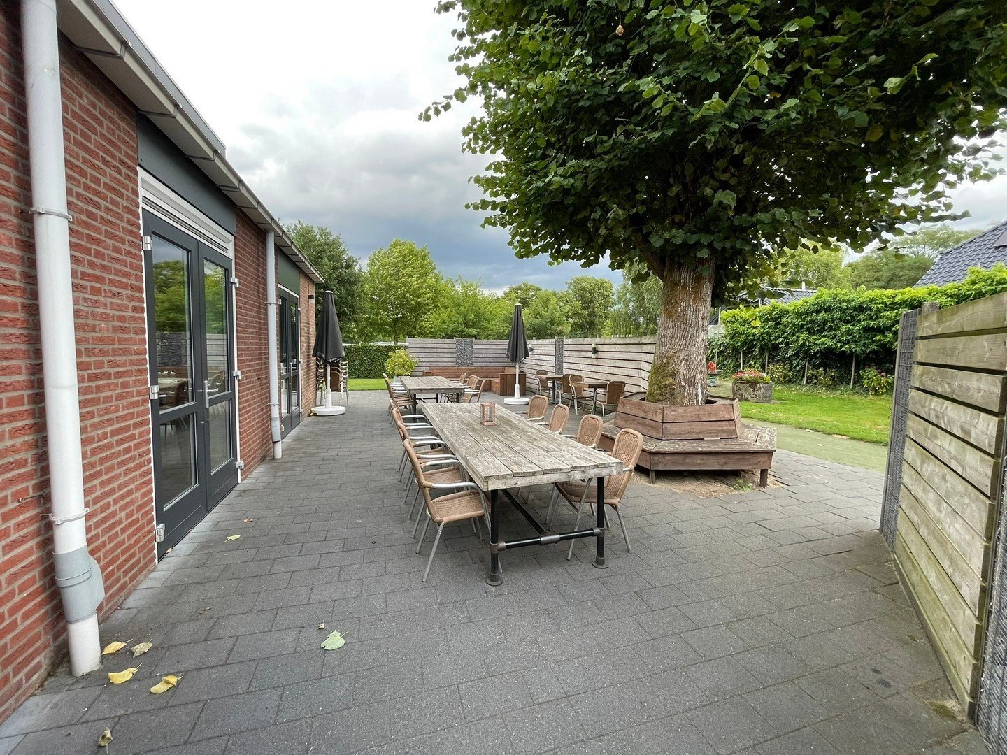 Buitenterras bb in wjichen