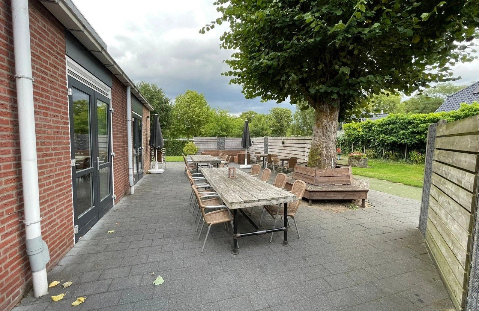 Buitenterras bb in wjichen