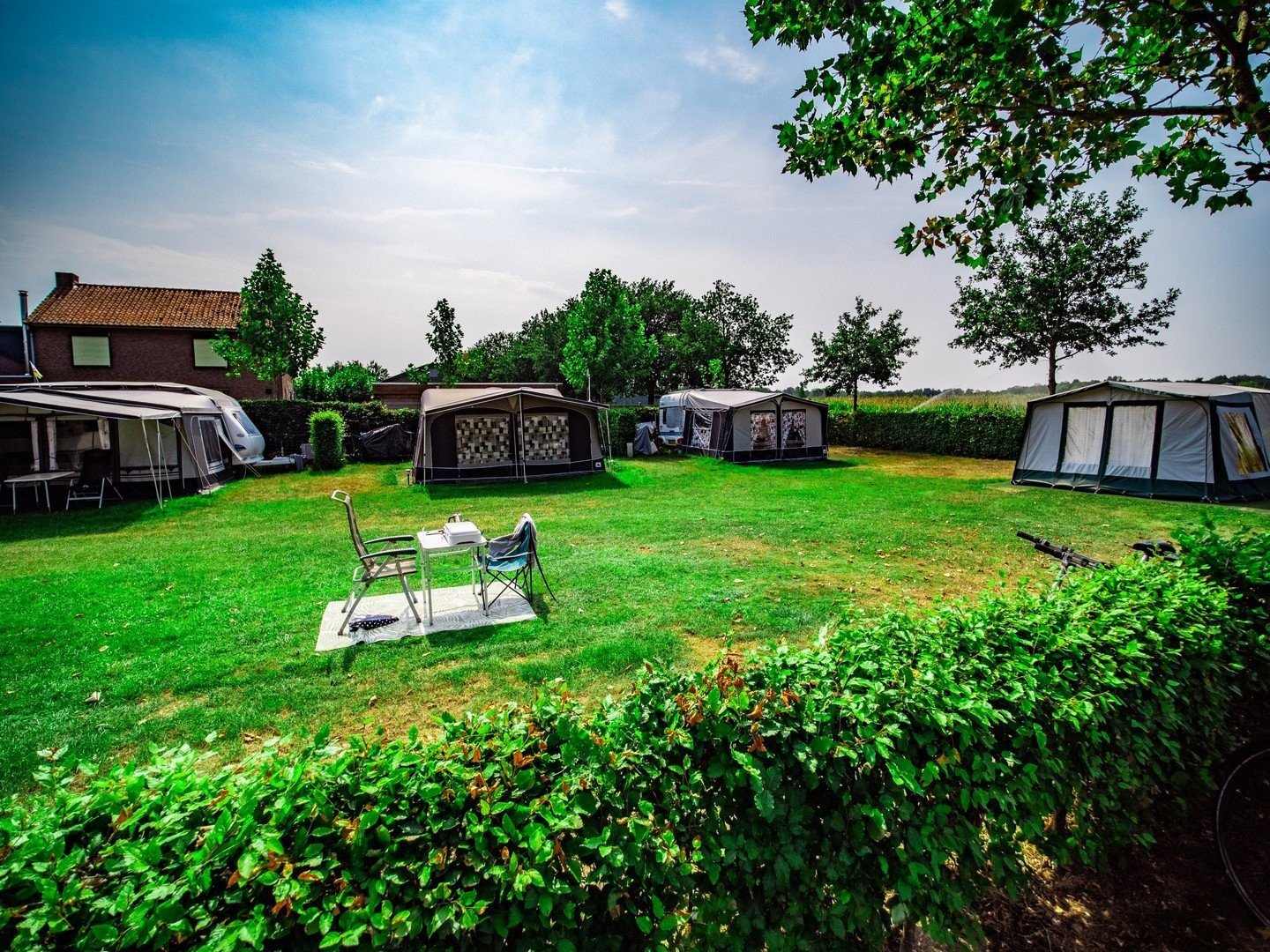 Staanplaatsen camping bij nijmegen