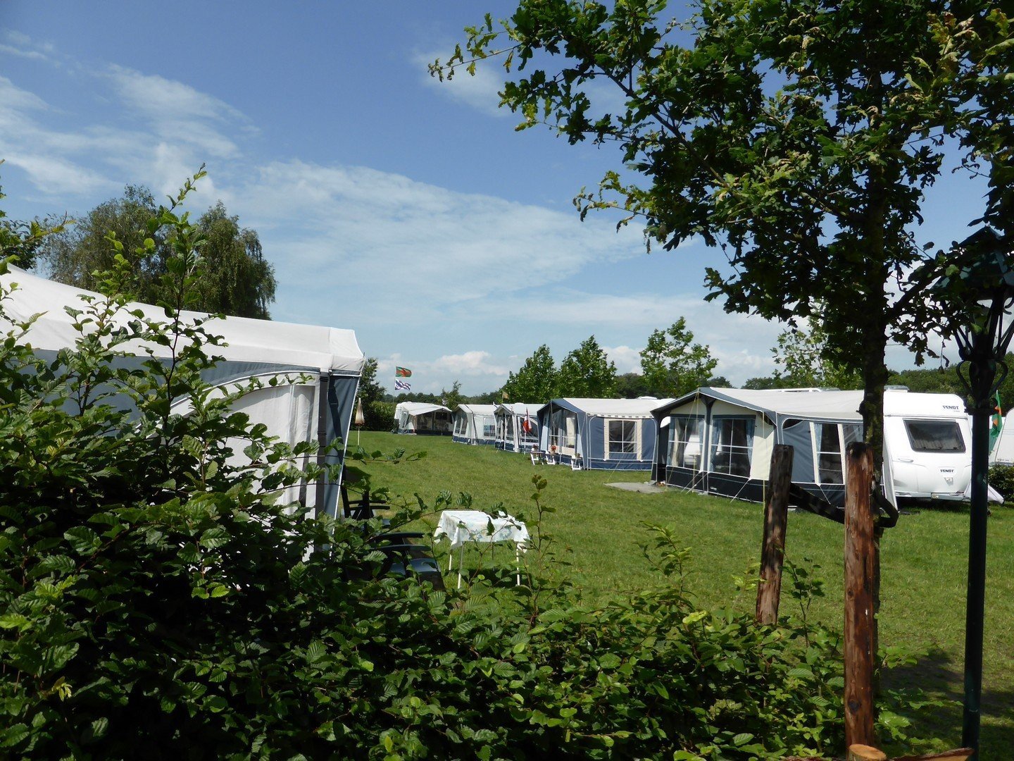 Staanplaatsen receptie bij de 3 linden