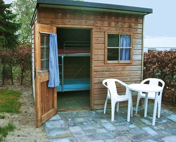 Trekkershut minicamping nijmegen