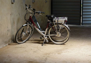 fiets Fietsenstalling en E-Bike oplaadpunt