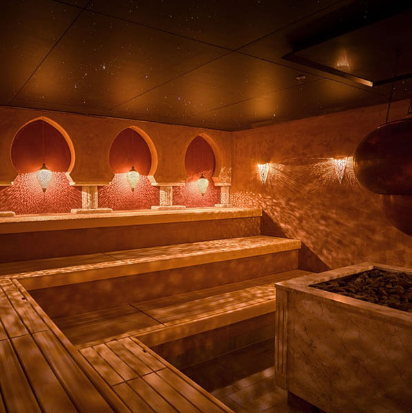 sauna sfeer arrangement